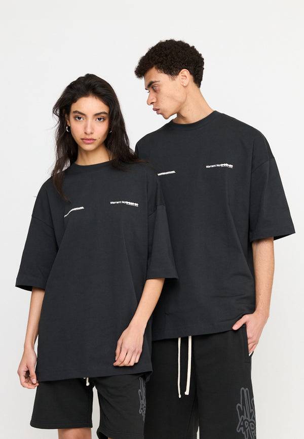 Multiply Spparel Oversize T-Shirt SLANDER Black Soda Washed Cyber Monday