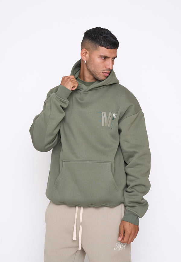Multiply Spparel Oversize Hoodie DRILL Four Leaf Clover Online Outlet