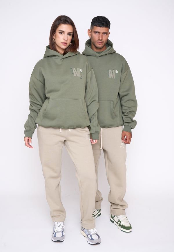 Multiply Spparel Oversize Hoodie DRILL Four Leaf Clover Online Outlet