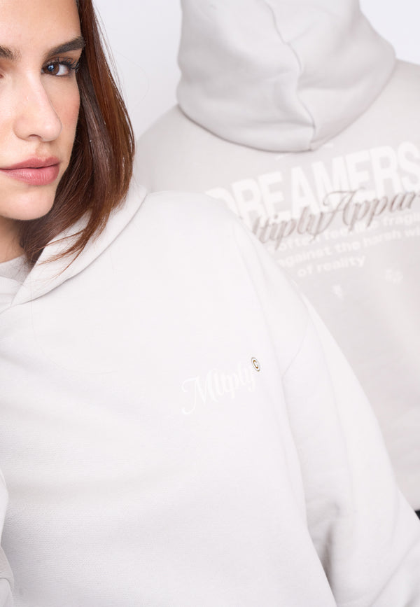 Multiply Spparel Oversize Hoodie LECTURE Dove Blitzangebot