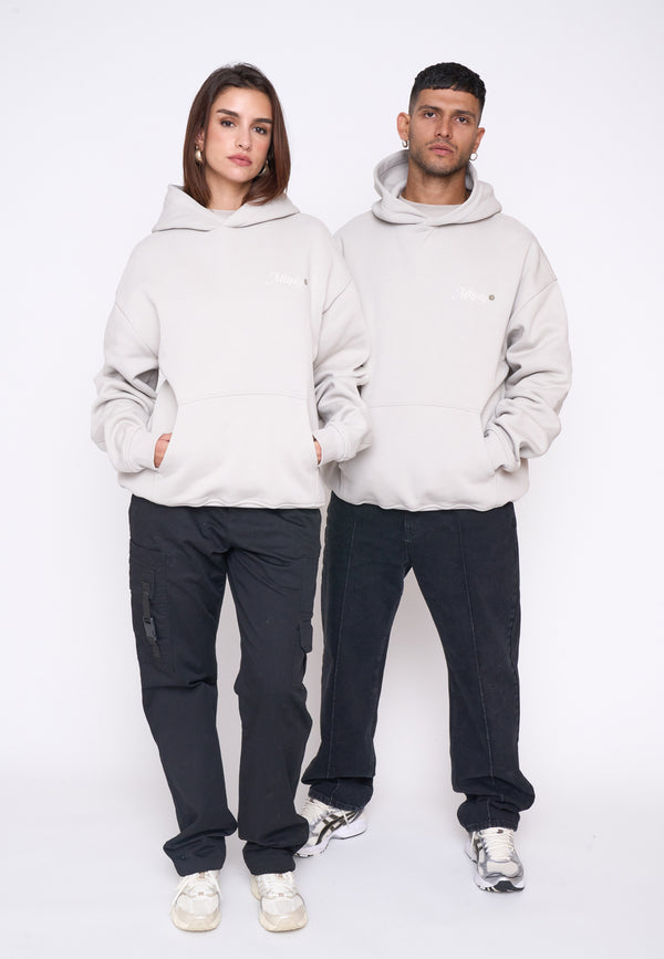 Multiply Spparel Oversize Hoodie LECTURE Dove Blitzangebot