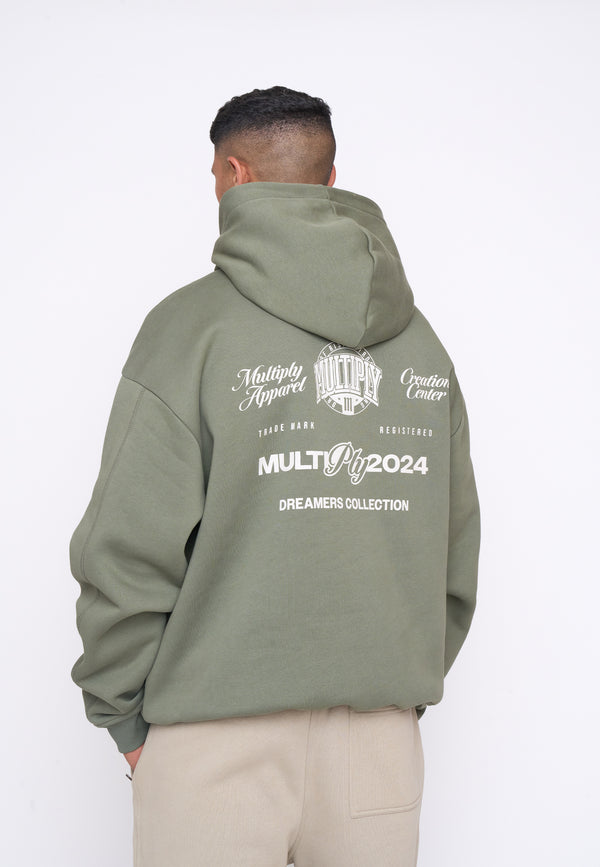 Multiply Spparel Oversize Hoodie MATCH Four Leaf Clover Große Rabatte