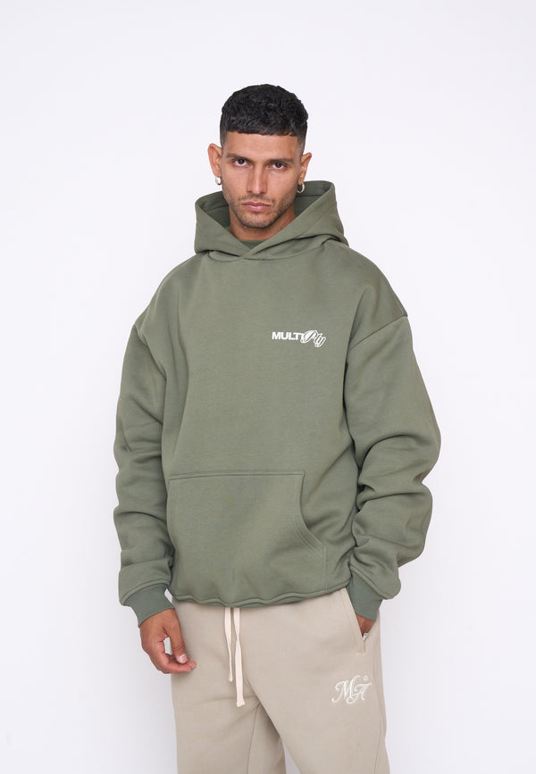 Multiply Spparel Oversize Hoodie MATCH Four Leaf Clover Große Rabatte
