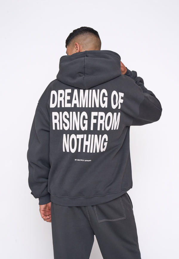 Multiply Spparel Oversize Hoodie RISING Black Soda Saisonale Angebote