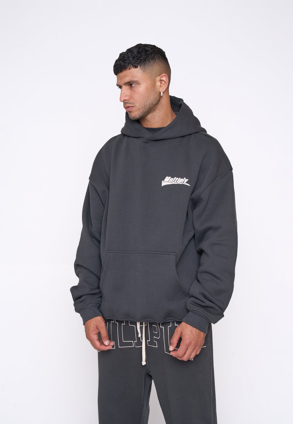 Multiply Spparel Oversize Hoodie RISING Black Soda Saisonale Angebote