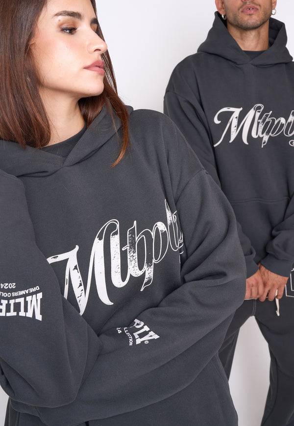 Multiply Spparel Oversize Hoodie STORIES Black Soda Räumungsverkauf