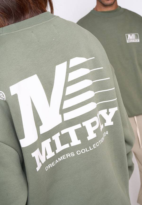 Multiply Spparel Oversize Sweatshirt PATROL Four Leaf Clover VIP-Rabatte