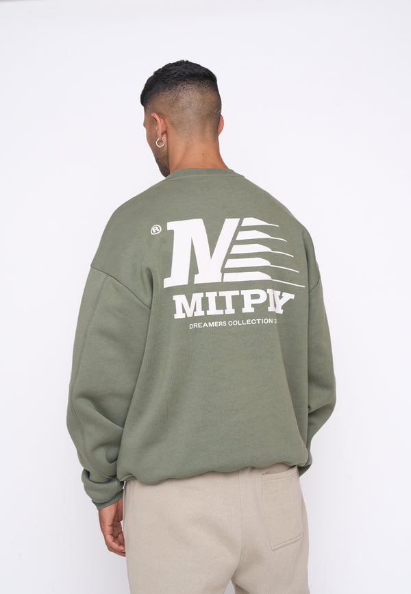 Multiply Spparel Oversize Sweatshirt PATROL Four Leaf Clover VIP-Rabatte