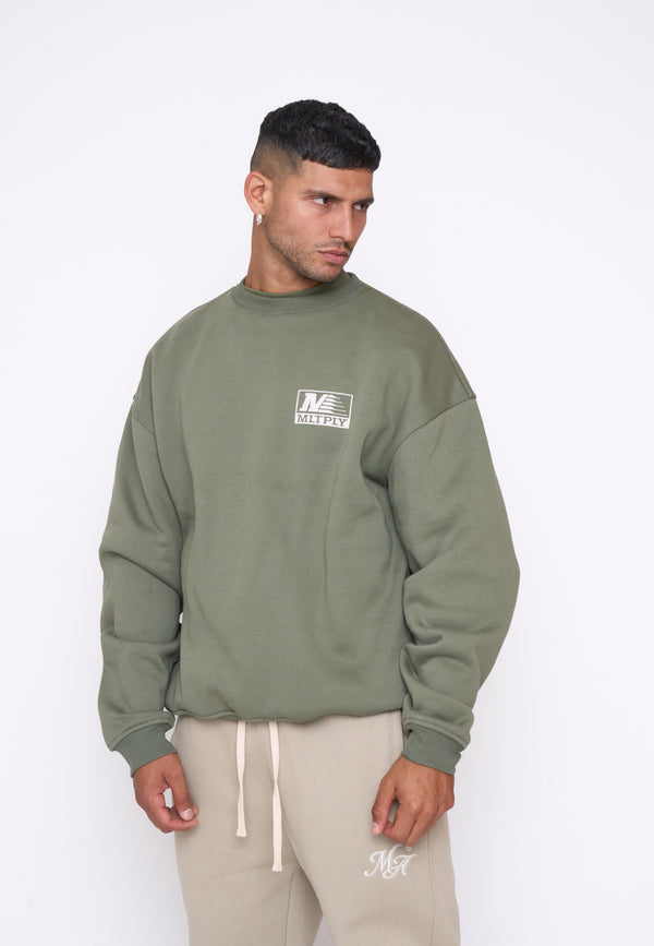 Multiply Spparel Oversize Sweatshirt PATROL Four Leaf Clover VIP-Rabatte