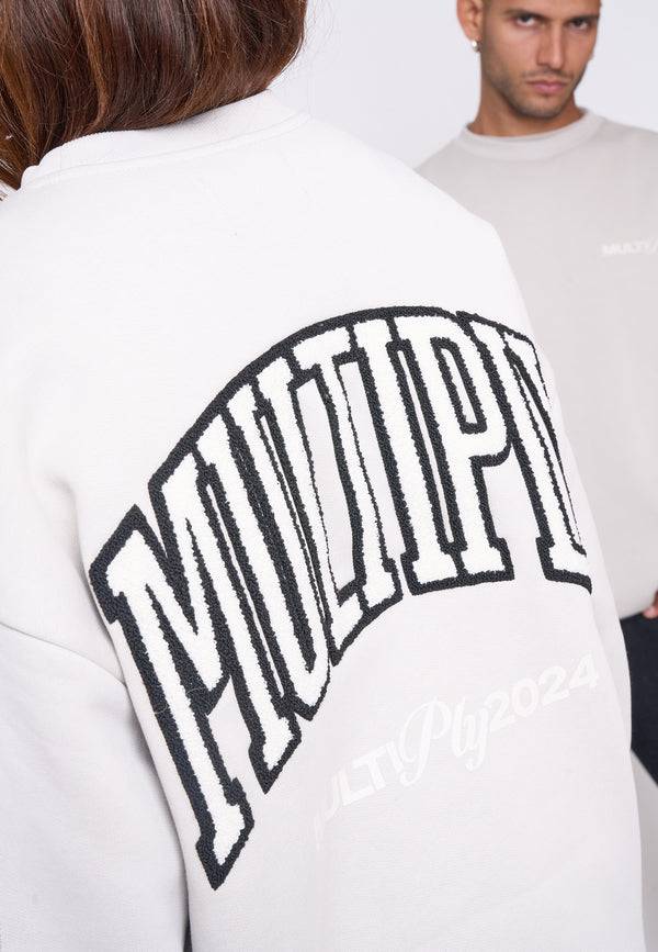 Multiply Spparel Oversize Sweatshirt SESSION Dove Tiefpreis