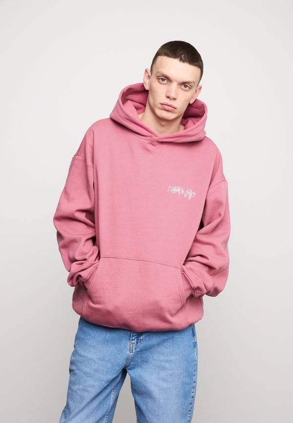 Multiply Spparel Oversize Hoodie OVERHEATING Rose Wine Letzte 3 Tage