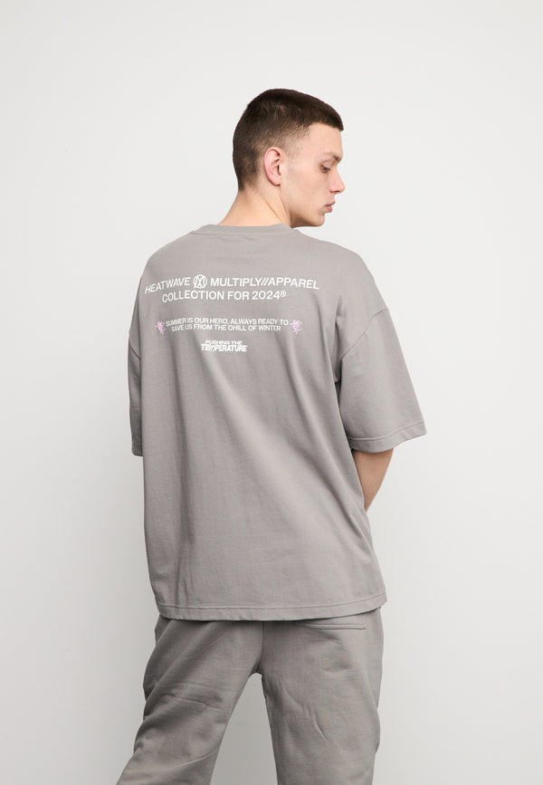 Multiply Spparel Oversize T-Shirt SUMMER HEAT Moon Mist JETZT KAUFEN