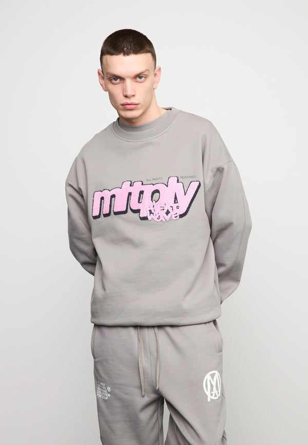 Multiply Spparel Oversize Sweatshirt CLIMATE Moon Mist Nur für heute