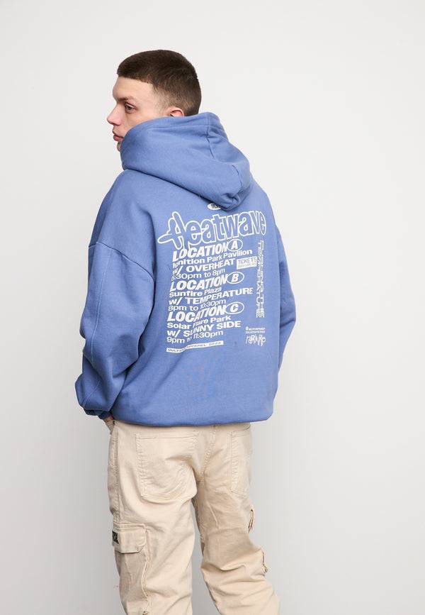 Multiply Spparel Oversize Hoodie VACATION Coastal Fjord Vierteljährliche Förderung