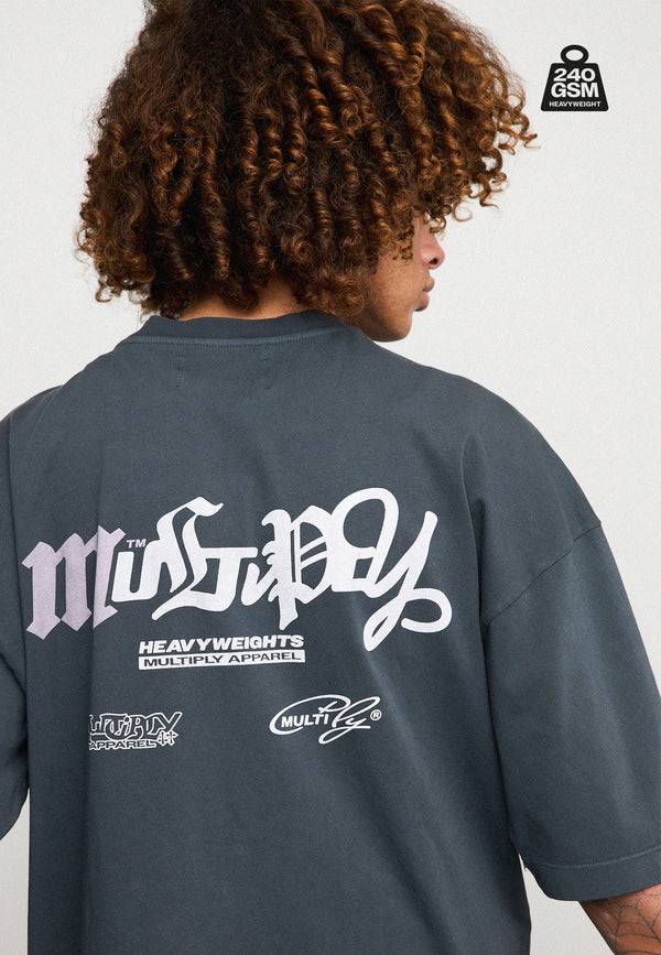 Multiply Spparel Oversize T-Shirt HEAVY Black Soda Riesige Rabatte