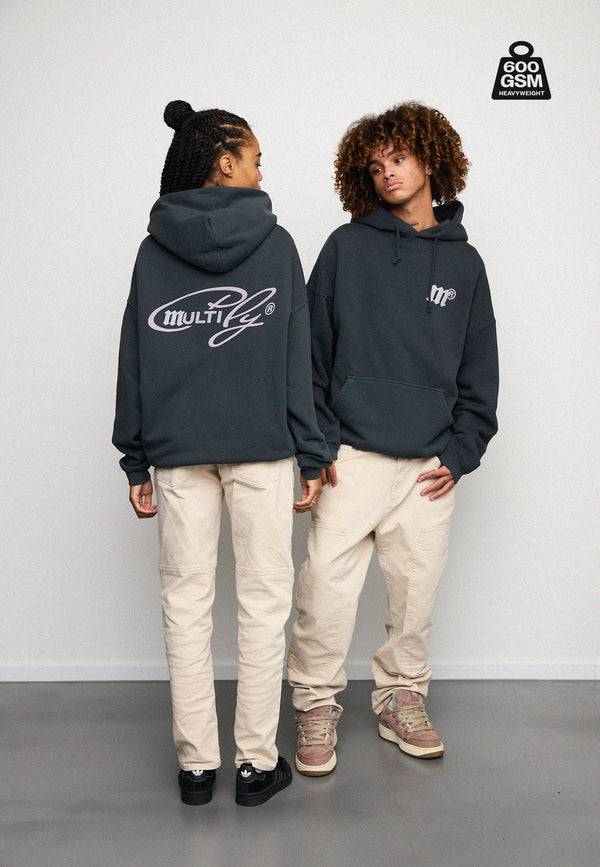 Multiply Spparel Oversize Hoodie MASSIVE Black Soda 50% Rabatt mit kostenlosem Versand