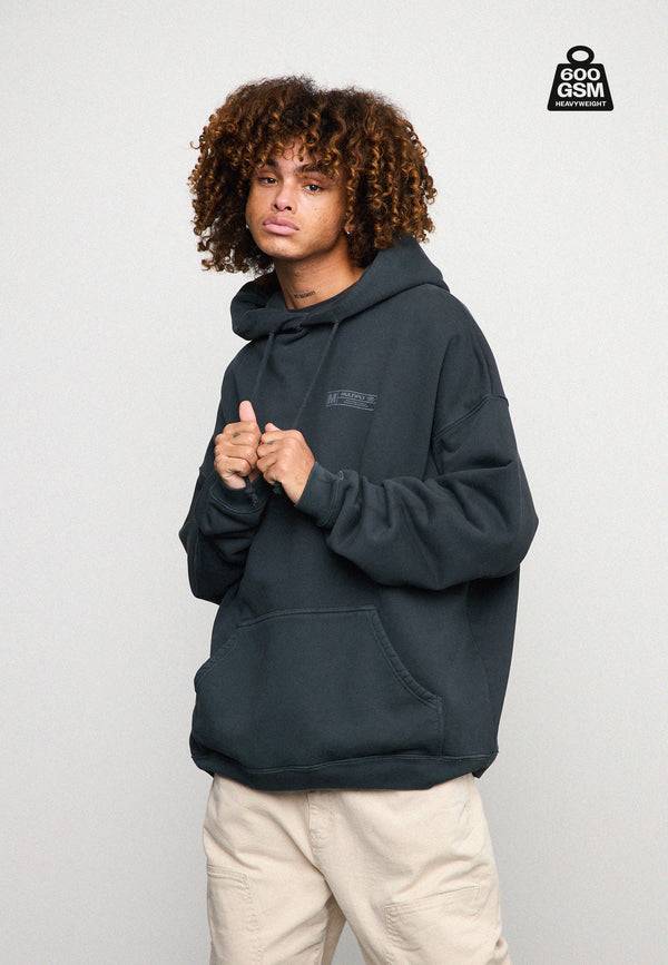 Multiply Spparel Oversize Hoodie HEAVY Black Soda Begrenzt auf 3 Tage