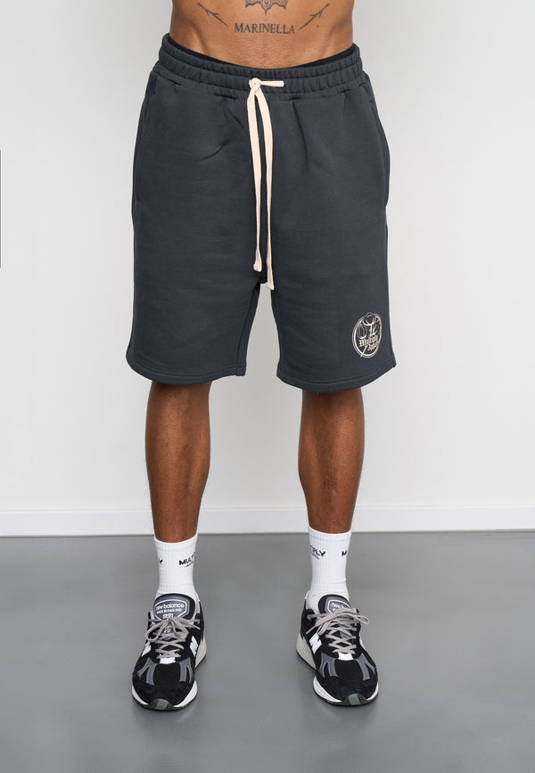 Multiply Spparel Shorts ANTIQUE Black Soda Washed Fabrikverkauf