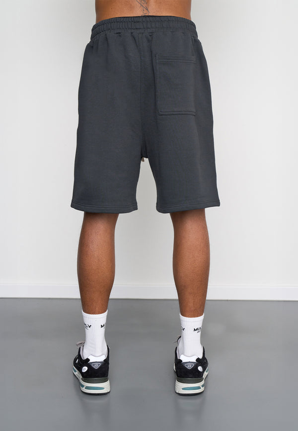 Multiply Spparel Shorts ANTIQUE Black Soda Washed Fabrikverkauf