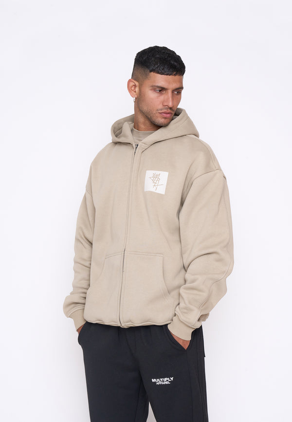 Multiply Spparel Oversize Zip Hoodie COACH Seneca Rock Flash Sale