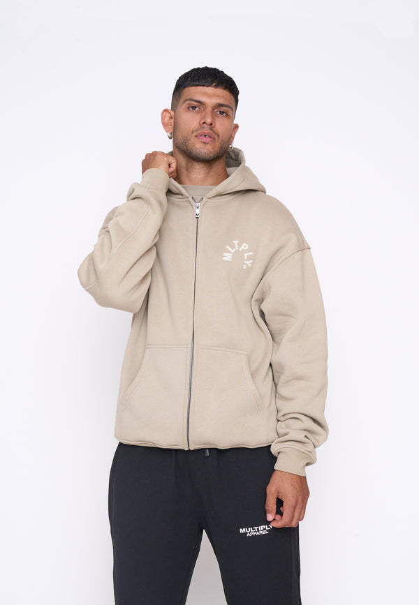 Multiply Spparel Oversize Zip Hoodie PENALTY Seneca Rock Begrenztes Angebot
