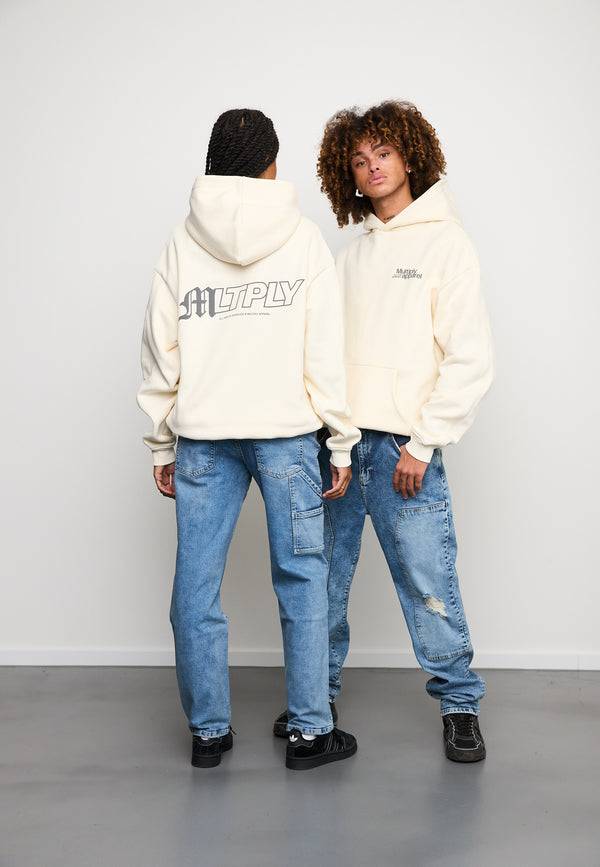 Multiply Spparel Oversize Hoodie COURT Egret Saisonschlussverkauf