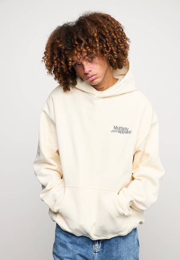 Multiply Spparel Oversize Hoodie COURT Egret Saisonschlussverkauf