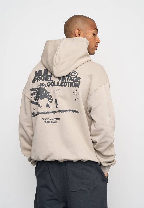 Multiply Spparel Oversize Hoodie DUST Vintage Khaki Osterangebot