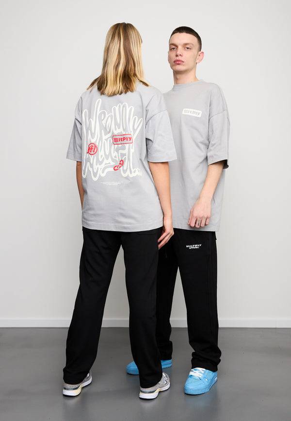 Multiply Spparel Oversize T-Shirt RIGHTS Ultimate Grey Jubiläumsangebot