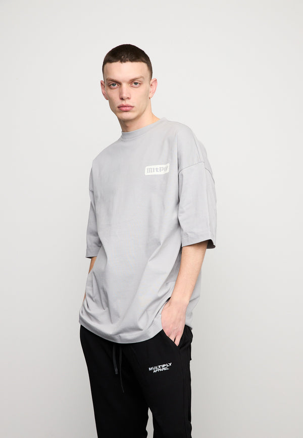 Multiply Spparel Oversize T-Shirt RIGHTS Ultimate Grey Jubiläumsangebot