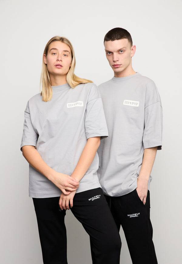 Multiply Spparel Oversize T-Shirt RIGHTS Ultimate Grey Jubiläumsangebot