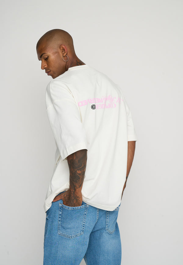 Multiply Spparel Oversize T-Shirt RESERVED Snow White Bestseller