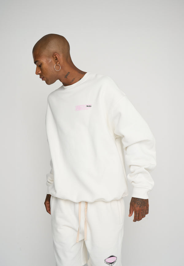 Multiply Spparel Oversize Sweatshirt RESERVED Snow White Saisonale Angebote