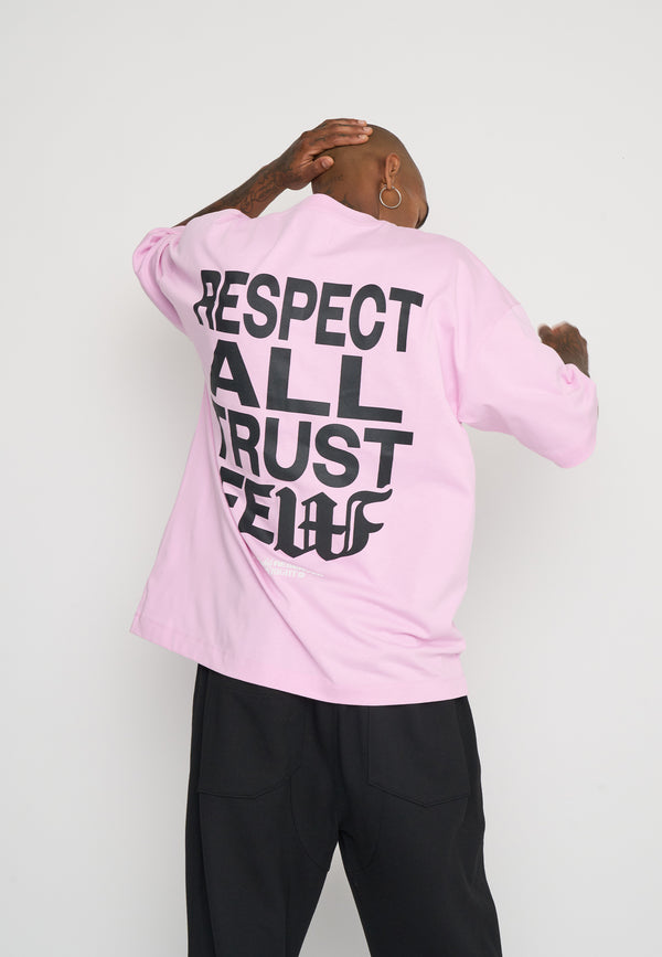 Multiply Spparel Oversize T-Shirt RESPECT Pink Lavender VIP-Rabatte