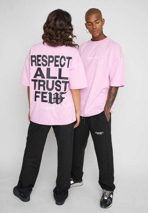 Multiply Spparel Oversize T-Shirt RESPECT Pink Lavender VIP-Rabatte