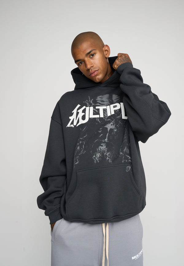 Multiply Spparel Oversize Hoodie SACRED Black Soda Wochenangebot