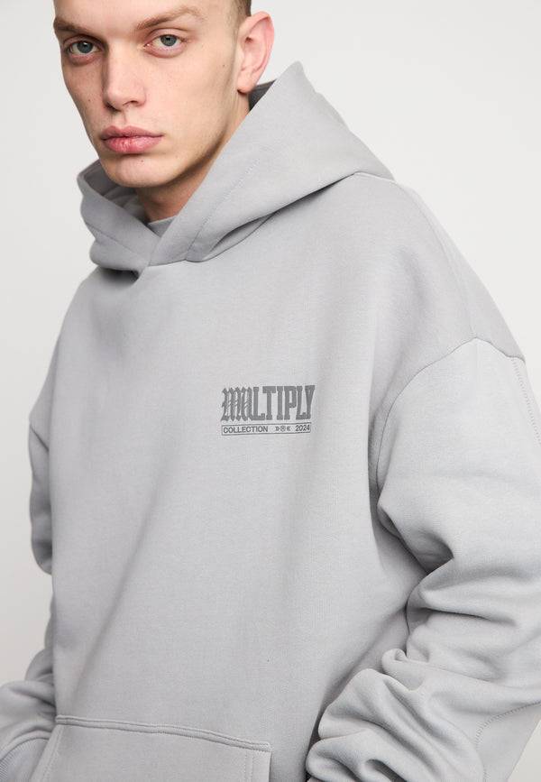 Multiply Spparel Oversize Hoodie WRONGLY Ultimate Grey Letzter Tag