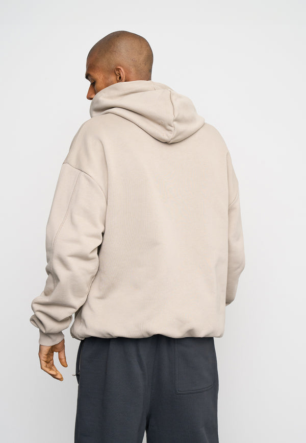 Multiply Spparel Oversize Zip Hoodie ANTIQUE Vintage Khaki Speichern exportieren