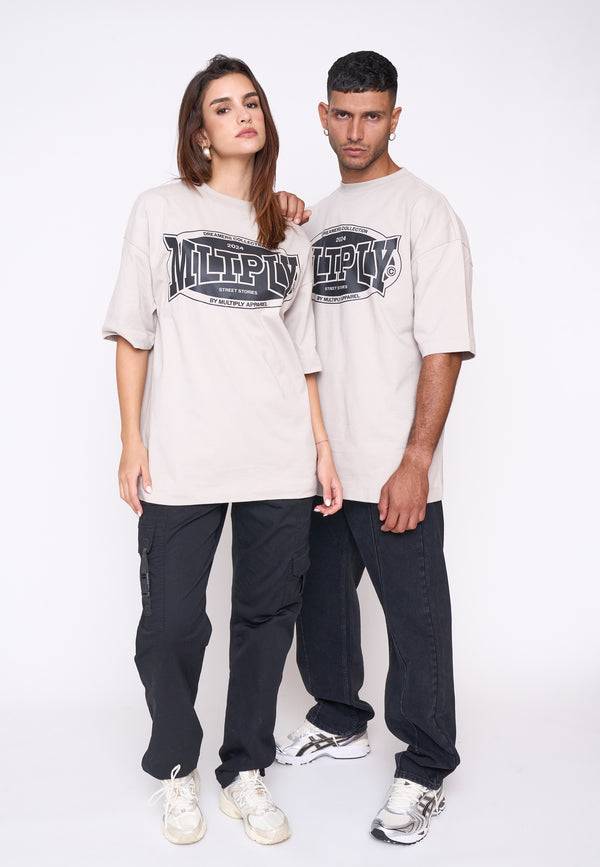 Multiply Spparel Oversize T-Shirt SPIRIT Dove im Angebot