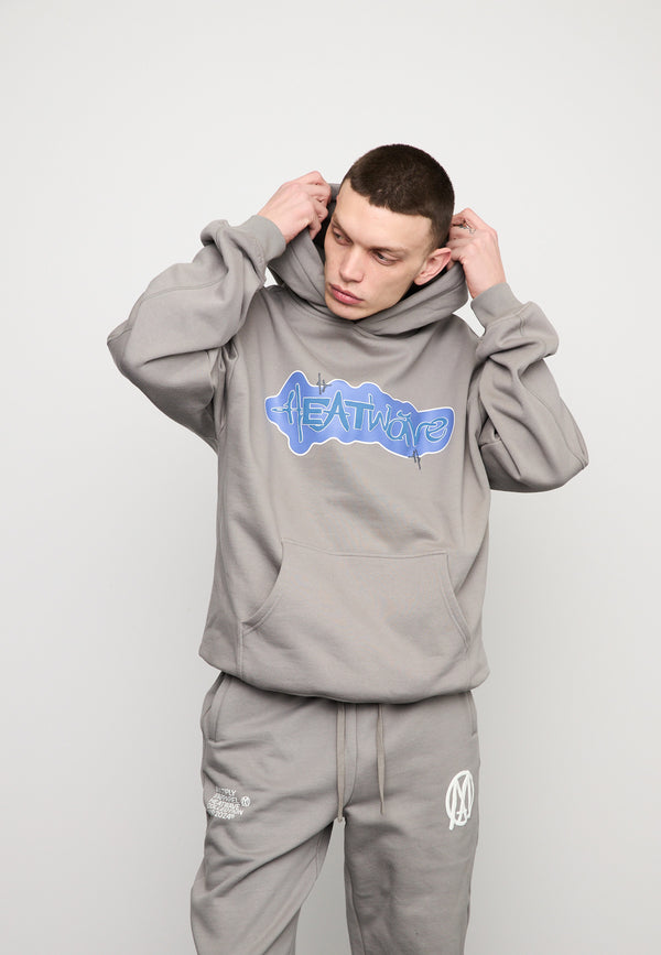 Multiply Spparel Oversize Hoodie INTENSE Moon Mist Blitzverkäufe