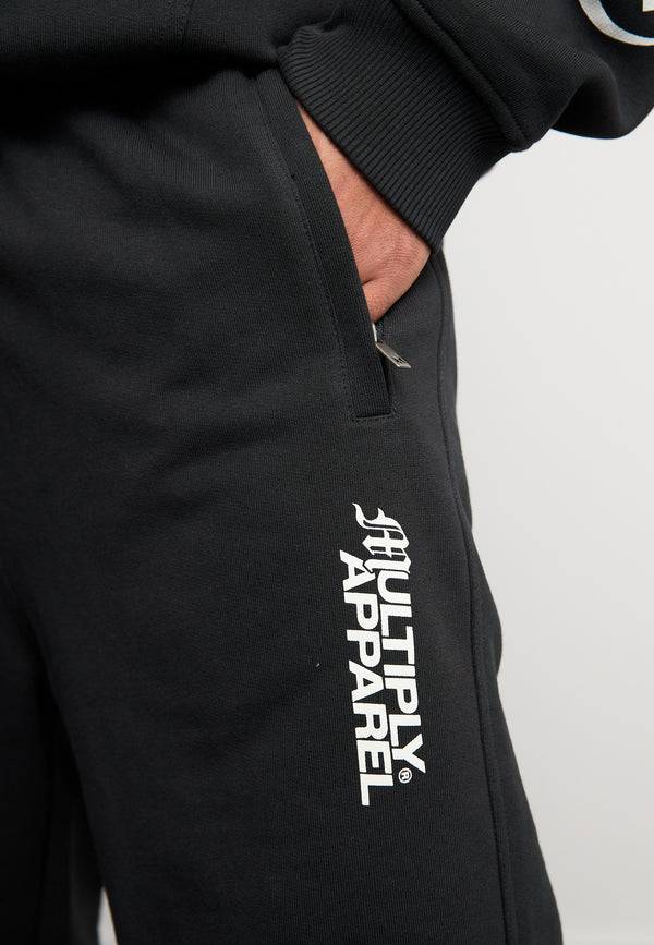 Multiply Spparel Jogger MALIGNED Black Soda Washed Fabrik Onlineshop