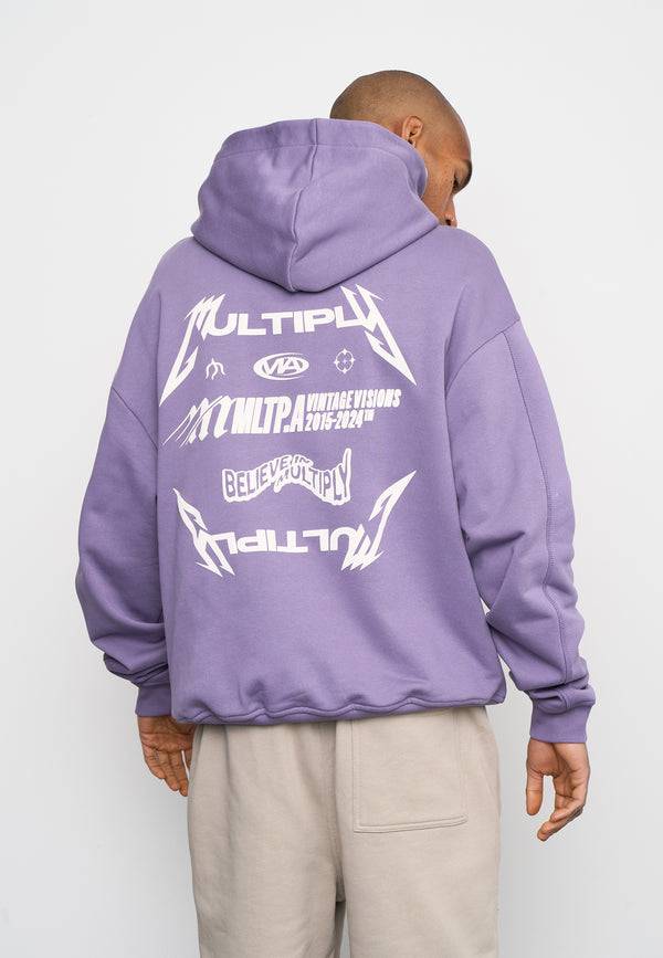 Multiply Spparel Oversize Zip Hoodie TEAMWORK Cadet Osterangebot