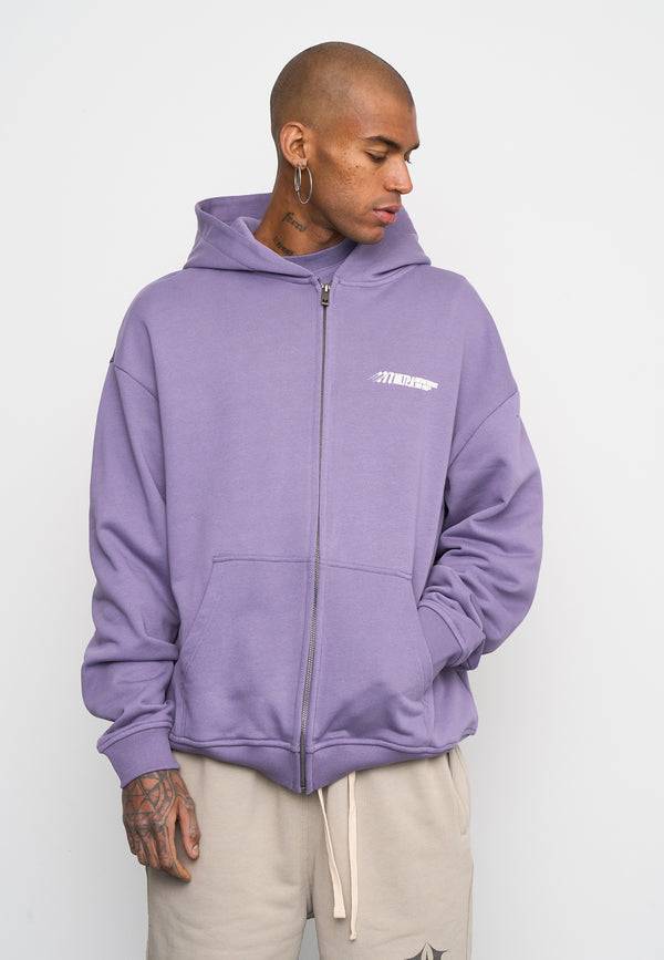 Multiply Spparel Oversize Zip Hoodie TEAMWORK Cadet Osterangebot