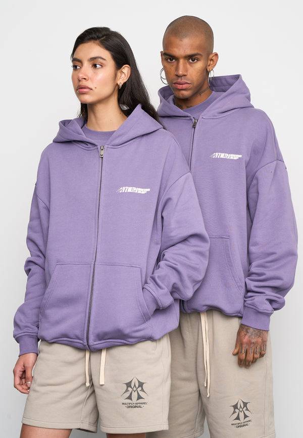 Multiply Spparel Oversize Zip Hoodie TEAMWORK Cadet Osterangebot