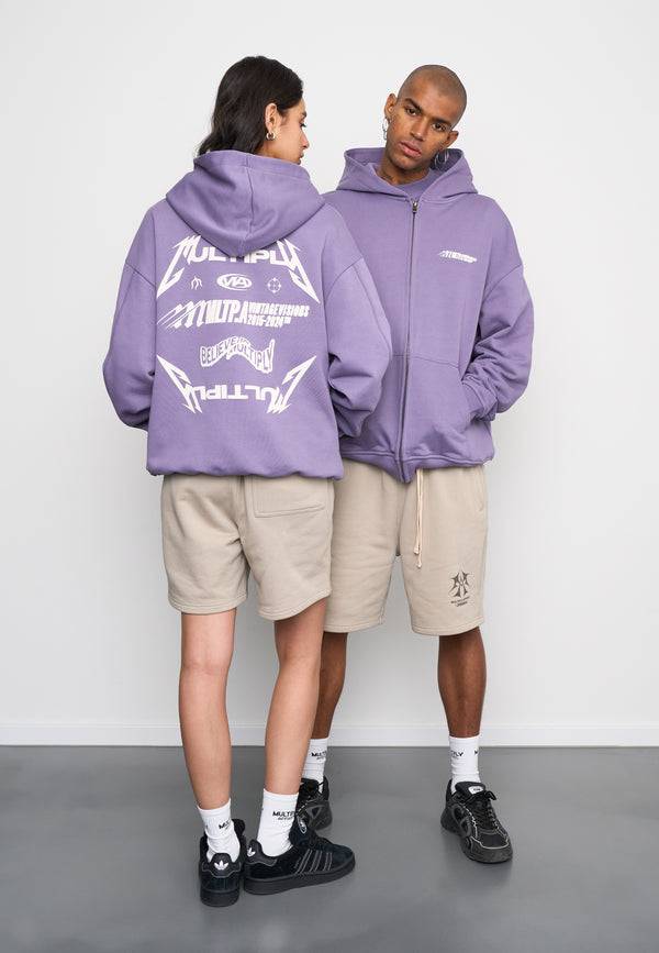 Multiply Spparel Oversize Zip Hoodie TEAMWORK Cadet Osterangebot