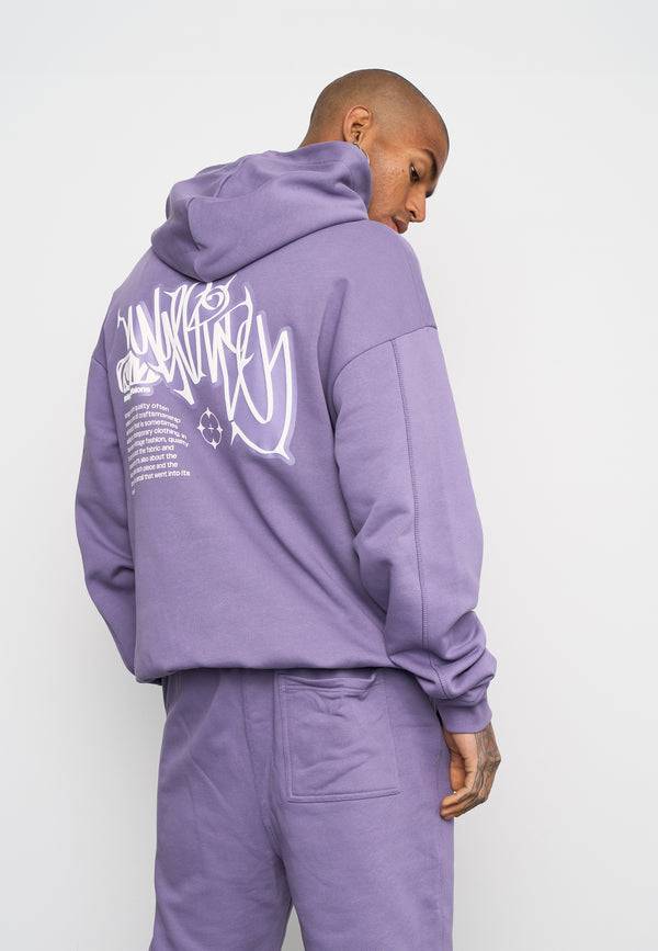 Multiply Spparel Oversize Zip Hoodie VISIONARY Cadet Muttertagsangebot