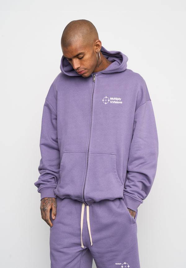 Multiply Spparel Oversize Zip Hoodie VISIONARY Cadet Muttertagsangebot