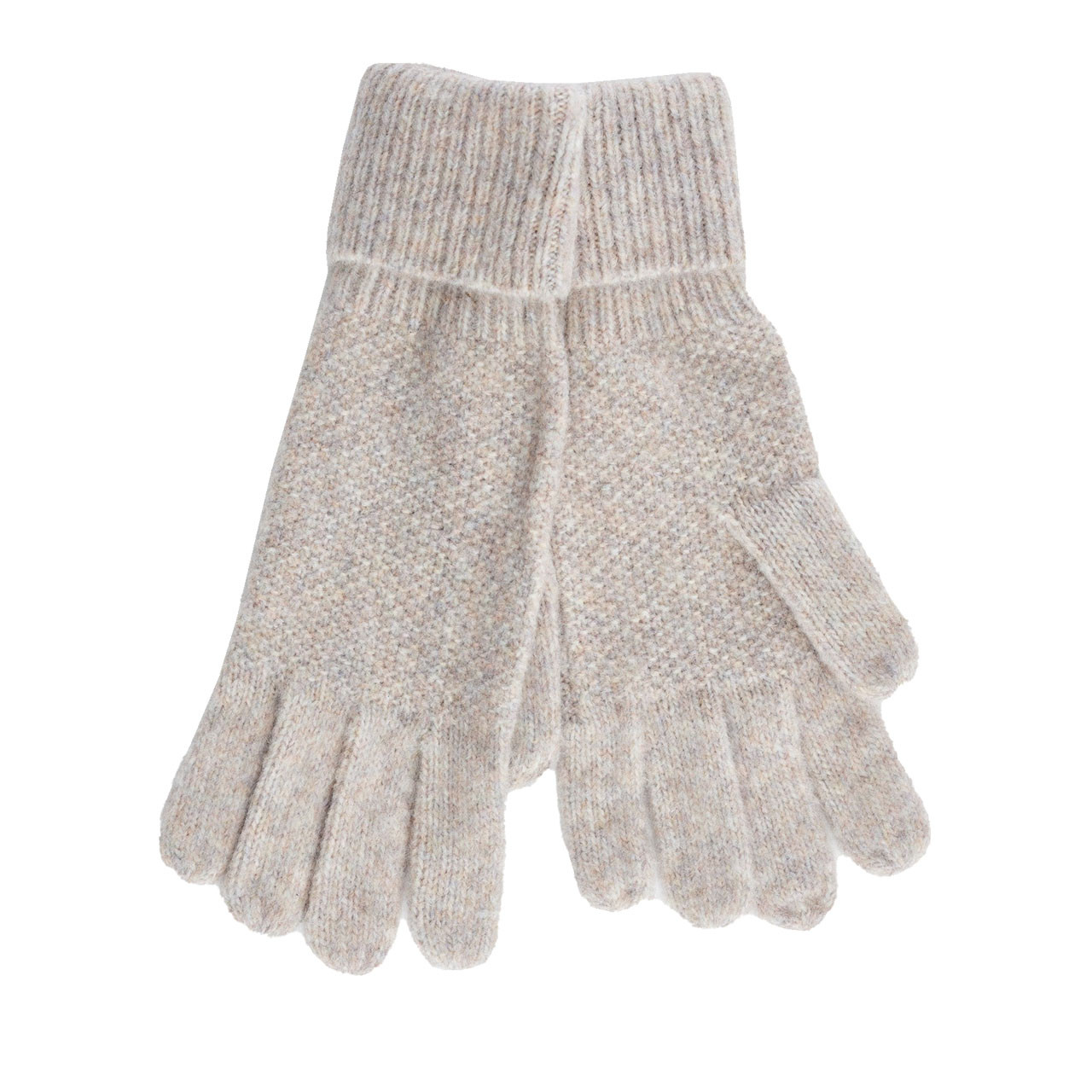 Nitzsche Accessoires Damenstrickhandschuhe in melange Optik Lagerräumung
