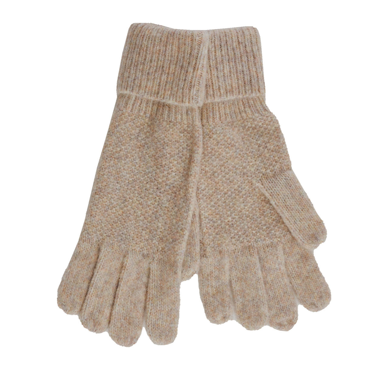 Nitzsche Accessoires Damenstrickhandschuhe in melange Optik Lagerräumung