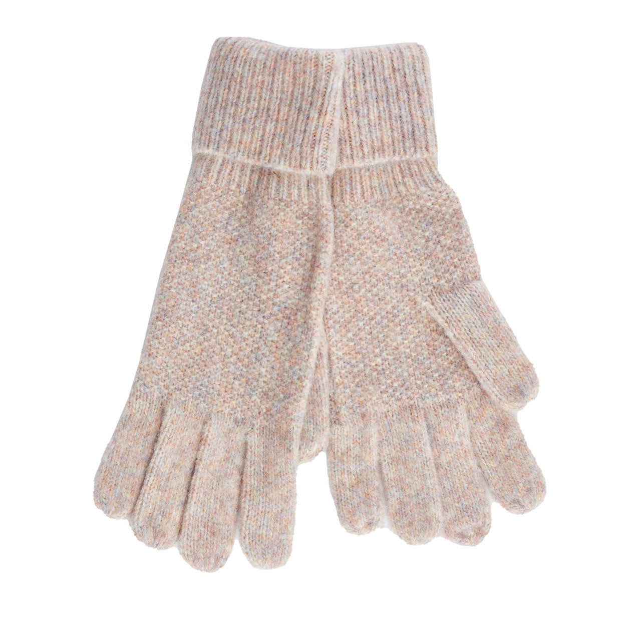 Nitzsche Accessoires Damenstrickhandschuhe in melange Optik Lagerräumung